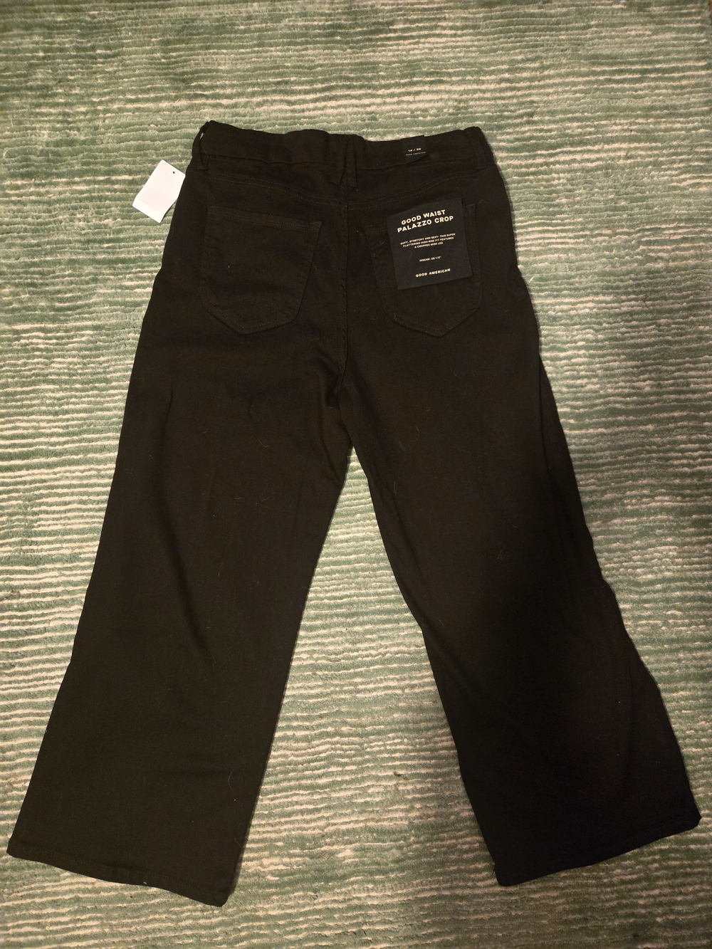 Black Wide-Leg Jeans - Picture 3 of 4